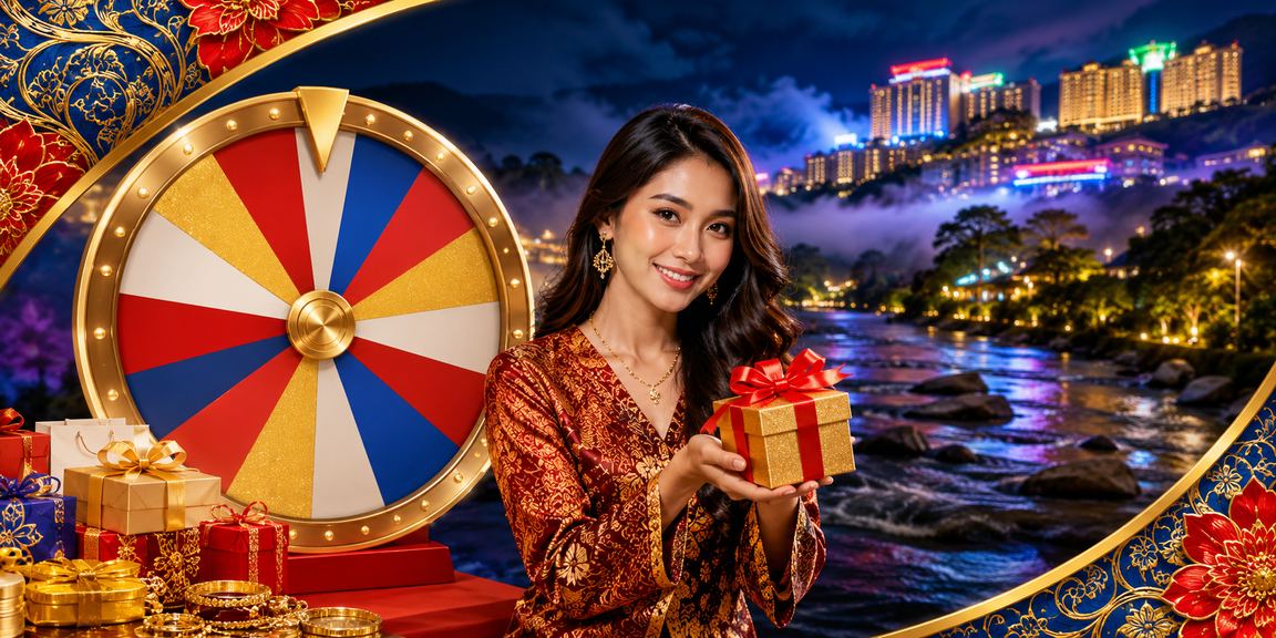 Suasana hiburan bertanggungjawab di Genting Highlands dengan pakaian batik tempatan